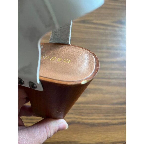 Madden Girl G-Nora white platform sandals size 8.5 - Picture 4 of 7